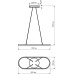 Подвесной светильник Rivo 52092 8 Ritter