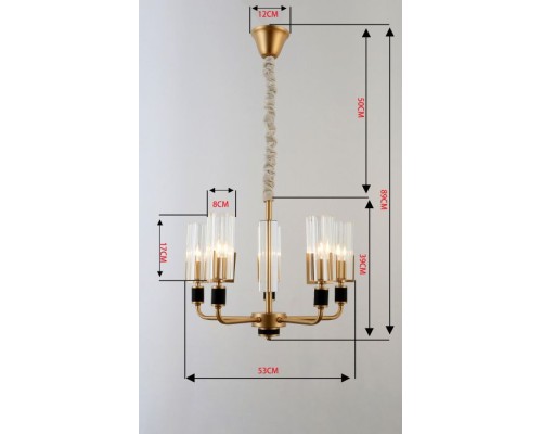 Подвесная люстра Gunda 2009-205 Rivoli Подвесная люстра Gunda 2009-205 Rivoli