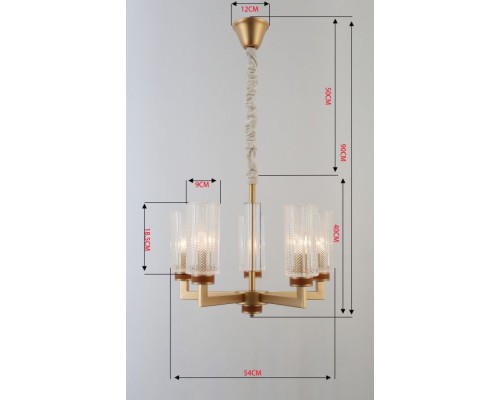 Подвесная люстра Anke 2057-305 Rivoli Подвесная люстра Anke 2057-305 Rivoli