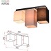 Потолочный светильник Inclementia 3120-303 Rivoli