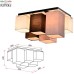 Потолочный светильник Inclementia 3120-306 Rivoli