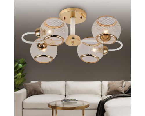 Потолочная люстра Mortifera 3130-304 Rivoli Потолочная люстра Mortifera 3130-304 Rivoli