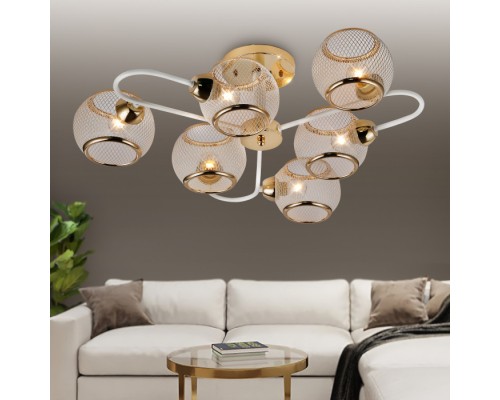 Потолочная люстра Mortifera 3130-306 Rivoli Потолочная люстра Mortifera 3130-306 Rivoli