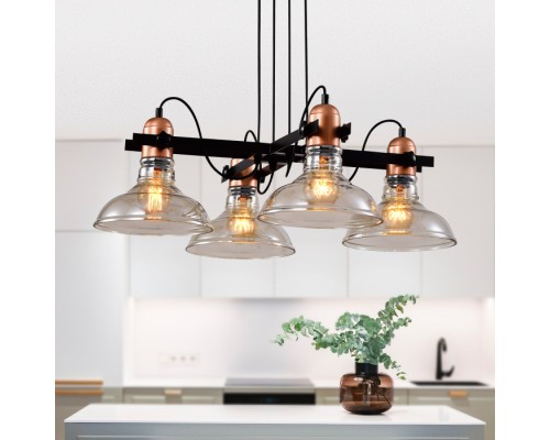 Подвесной светильник Leila 4093-304 Rivoli Подвесной светильник Leila 4093-304 Rivoli