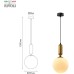 Подвесной светильник Agnes 4106-201 Rivoli