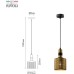 Подвесной светильник Betty 4108-201 Rivoli