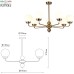 Потолочная люстра Gayle 5100-307 Rivoli