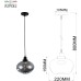 Подвесной светильник Sabina 5134-201 Rivoli