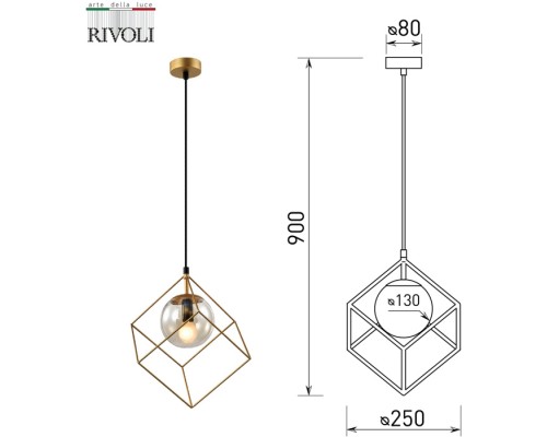 Подвесной светильник Moon 5145-310 Rivoli Подвесной светильник Moon 5145-310 Rivoli