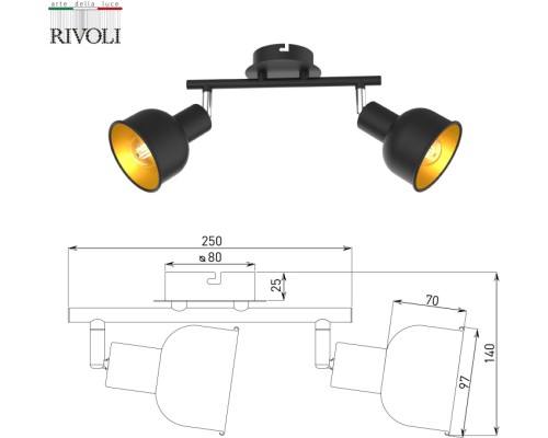 Спот Jessica 7050-702 Rivoli Спот Jessica 7050-702 Rivoli