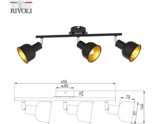 Спот Jessica 7050-703 Rivoli Спот Jessica 7050-703 Rivoli
