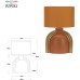 Интерьерная настольная лампа Bella 7068-501 Rivoli