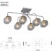 Потолочная люстра Catalina 9082-306 Rivoli