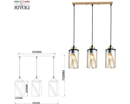Подвесной светильник Shelda 9106-203 Rivoli