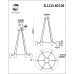 Подвесной светильник Talia SL1215.403.06 ST Luce