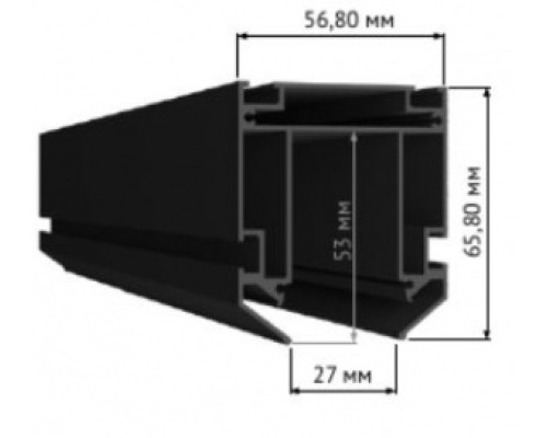 Профиль Skyline 48 ST003.129.02 ST Luce Профиль Skyline 48 ST003.129.02 ST Luce