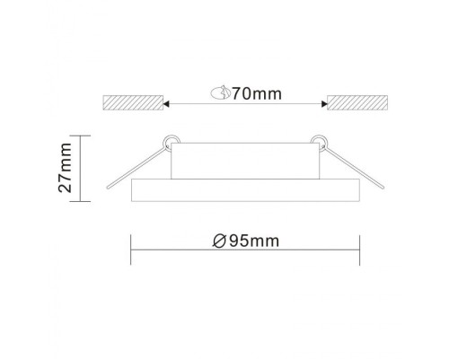 Точечный светильник Gera ST205.408.01 ST Luce Точечный светильник Gera ST205.408.01 ST Luce