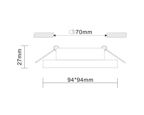 Точечный светильник Gera ST205.418.01 ST Luce Точечный светильник Gera ST205.418.01 ST Luce