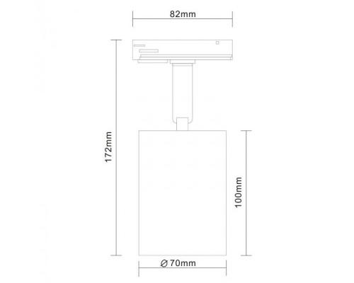Трековый светильник Vali ST302.506.01 ST Luce Трековый светильник Vali ST302.506.01 ST Luce