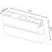 Трековый светильник SLIM DL-SLIM-FLBL-10-CCT SWG