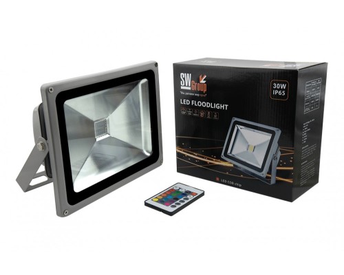 Прожектор уличный FL-COB-30-RGB SWG Прожектор уличный FL-COB-30-RGB SWG