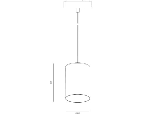 Трековый светильник SLIM P-SLIM-150GLWH-6-CCT SWG Трековый светильник SLIM P-SLIM-150GLWH-6-CCT SWG