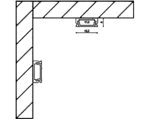 Профиль SF SF-1506-BL SWG Профиль SF SF-1506-BL SWG