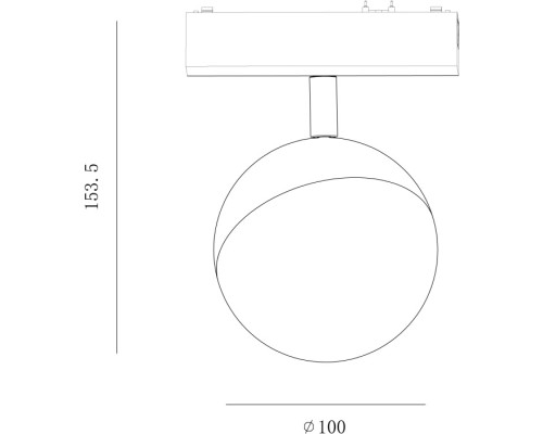 Трековый светильник SLIM SL-SLIM-SFWH-10-CCT SWG Трековый светильник SLIM SL-SLIM-SFWH-10-CCT SWG