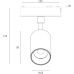 Трековый светильник SLIM SL-SLIM-SPWH-20-CCT SWG