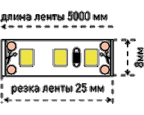 Светодиодная лента SWG2120 SWG2120-12-12-WW-M SWG Светодиодная лента SWG2120 SWG2120-12-12-WW-M SWG