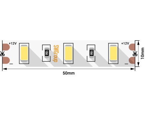 Светодиодная лента  SWG660-12-20-WW SWG