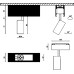 Трековый светильник SY SY-601201-BL-7-NW SWG