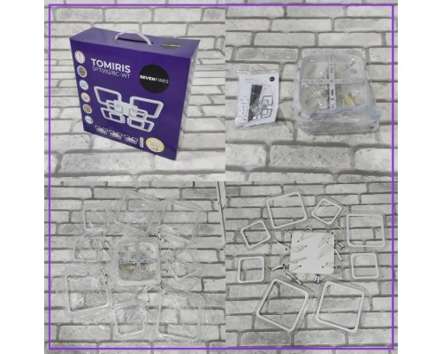 Потолочная люстра Tomiris SF7092/8C-WT Seven Fires Потолочная люстра Tomiris SF7092/8C-WT Seven Fires