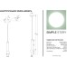 Подвесной светильник 1023 1023-LED6PL Simple Story