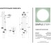 Подвесной светильник 1029 1029-3PL Simple Story