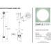 Подвесной светильник 1030 1030-1PL Simple Story
