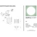 Настенный светильник 1034 1034-2WL Simple Story