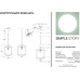 Подвесной светильник 1036 1036-1APL Simple Story
