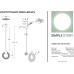 Подвесной светильник 1082 1082-LED4PL Simple Story