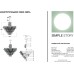 Подвесная люстра 1100 1100-13PL Simple Story