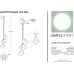 Подвесной светильник 1114 1114-3PL Simple Story