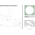 Подвесной светильник 1163 1163-LED40PL Simple Story