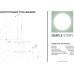 Подвесной светильник 1173 1173-LED32PL Simple Story