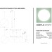 Подвесной светильник 1173 1173-LED48PL Simple Story
