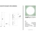Настенный светильник 1176 1176-LED9WL Simple Story