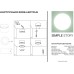 Точечный светильник 2059 2059-LED7CLB Simple Story
