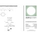 Точечный светильник 2066 2066-1DLBW Simple Story