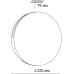 Настенно-потолочный светильник Vale 3040/CL Sonex