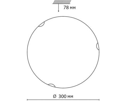 Настенно-потолочный светильник Ammonite 7602/BL Sonex Настенно-потолочный светильник Ammonite 7602/BL Sonex