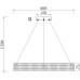 Подвесной светильник Lucen 4007/02/08P Stilfort